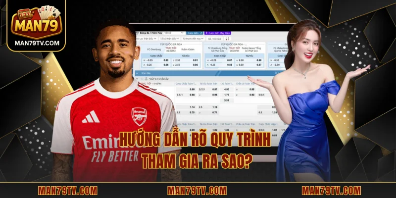 United Gaming MAN79 – Hướng Dẫn Luật Và Cách Tham Gia Hướng dẫn rõ quy trình tham gia ra sao?