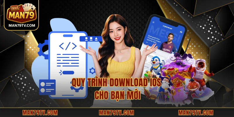 Quy trình download IOS cho bạn mới