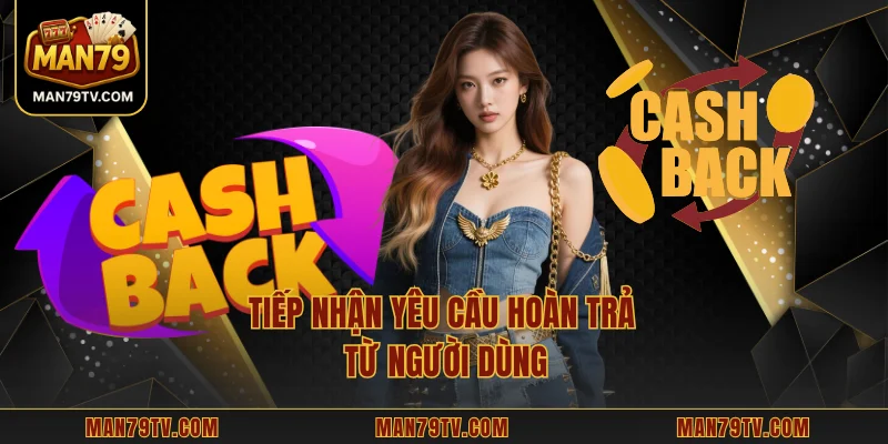 Tiếp nhận yêu cầu hoàn trả từ người dùng